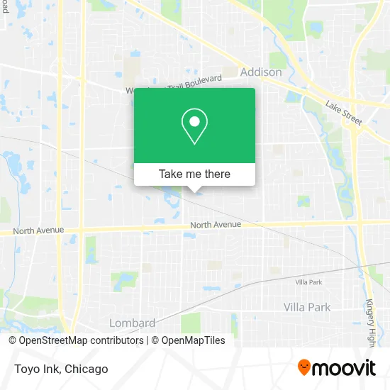 Toyo Ink map
