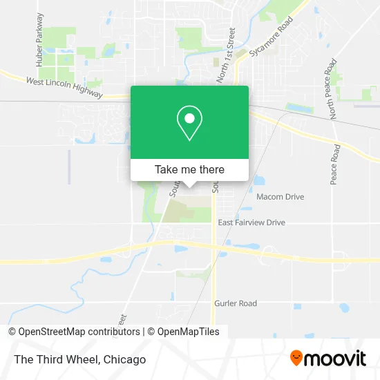 The Third Wheel map