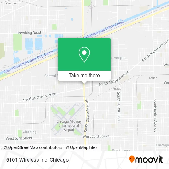 5101 Wireless Inc map