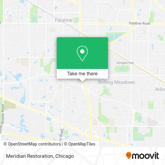 Meridian Restoration map