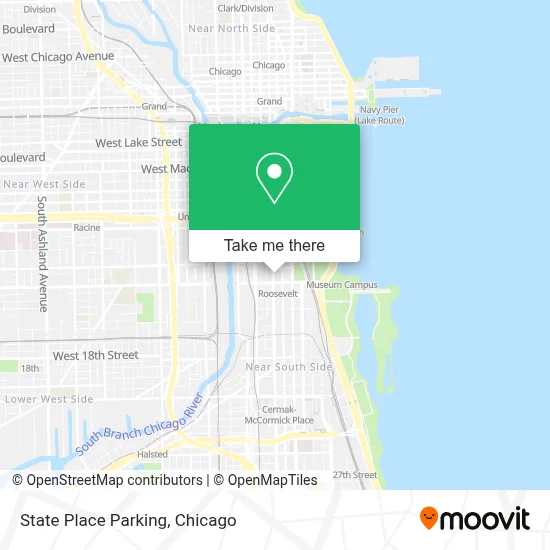 State Place Parking map