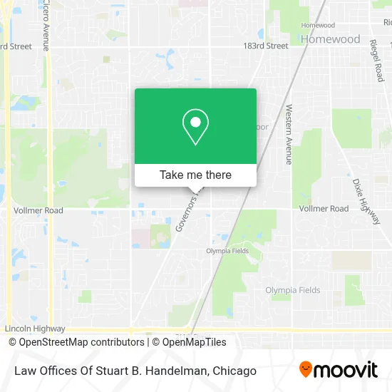 Law Offices Of Stuart B. Handelman map