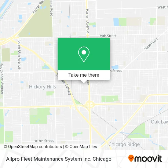 Allpro Fleet Maintenance System Inc map