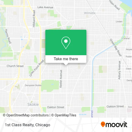 1st Class Realty map