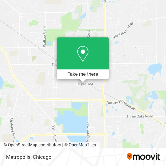 Metropolis map