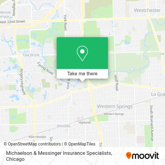 Michaelson & Messinger Insurance Specialists map