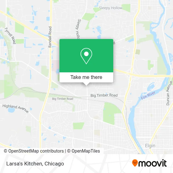 Larsa's Kitchen map