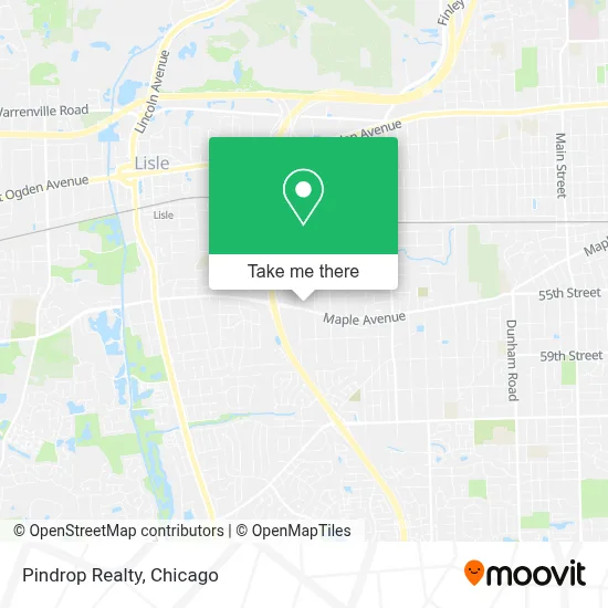 Pindrop Realty map