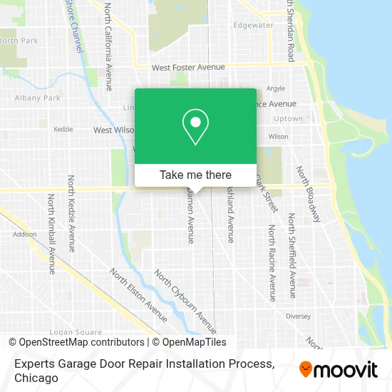 Experts Garage Door Repair Installation Process map