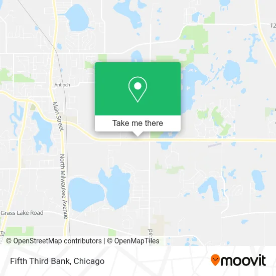 Fifth Third Bank map