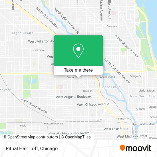 Ritual Hair Loft map