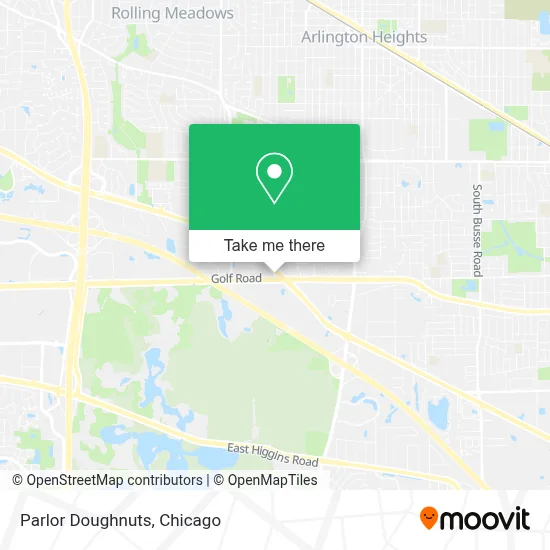 Parlor Doughnuts map