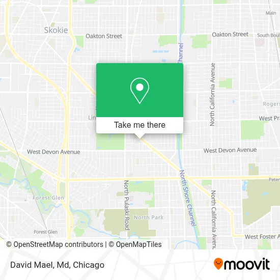 David Mael, Md map