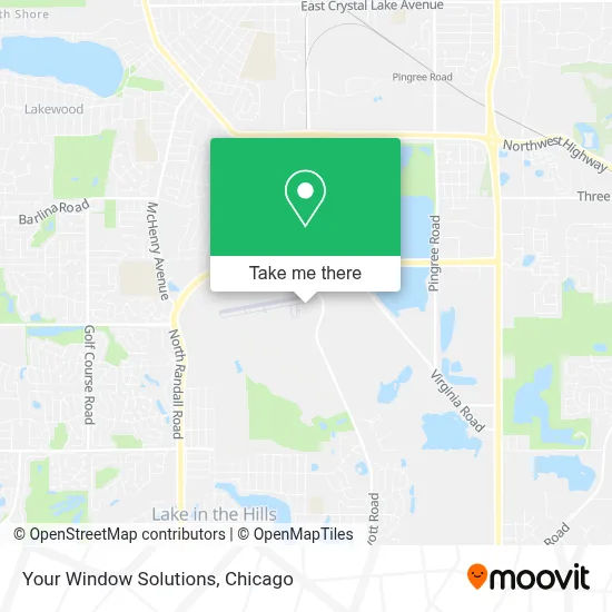Your Window Solutions map
