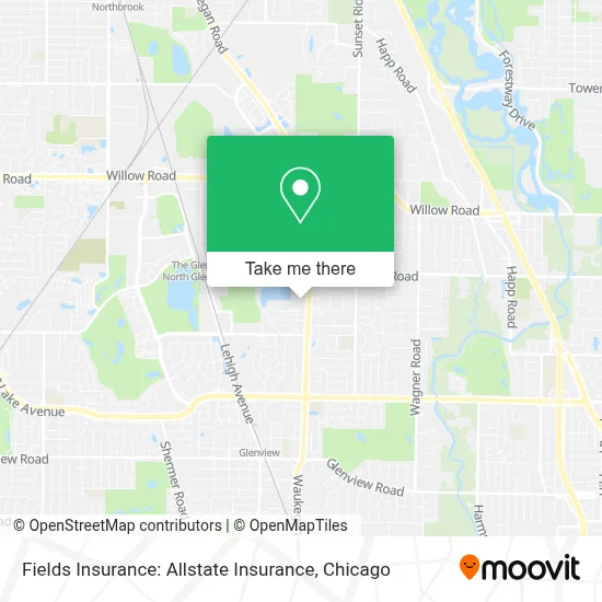 Fields Insurance: Allstate Insurance map