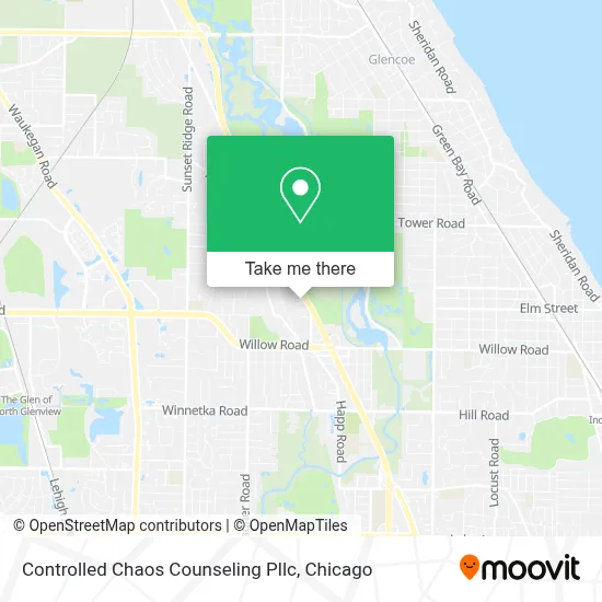 Controlled Chaos Counseling Pllc map