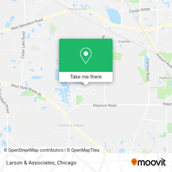 Larson & Associates map