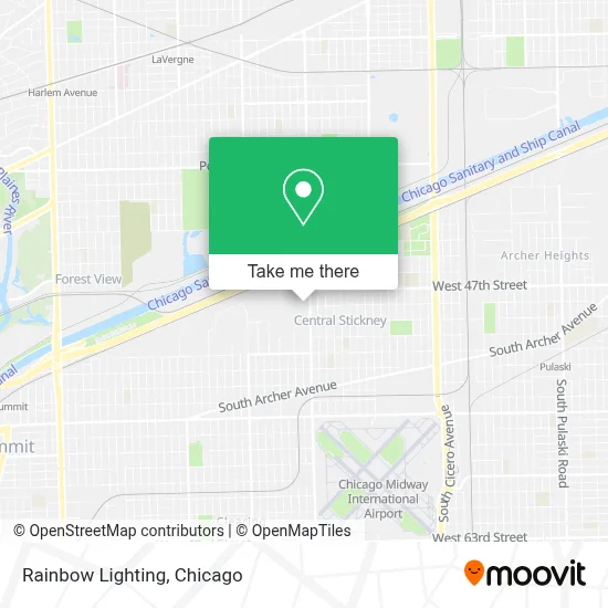 Rainbow Lighting map