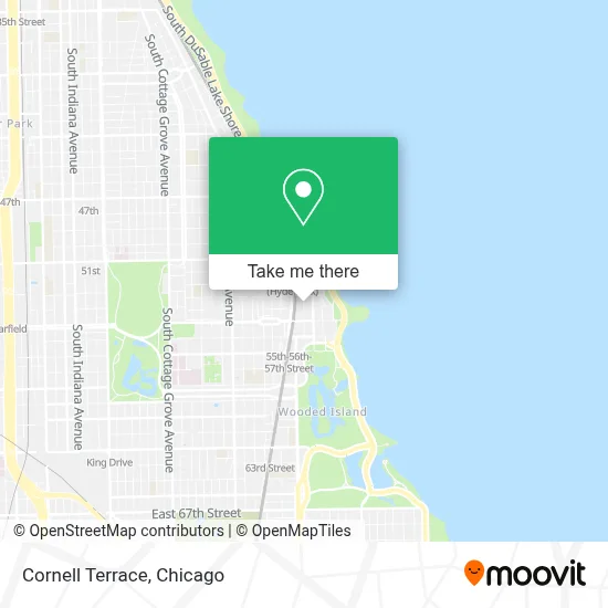 Cornell Terrace map