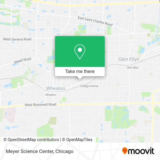 Meyer Science Center map