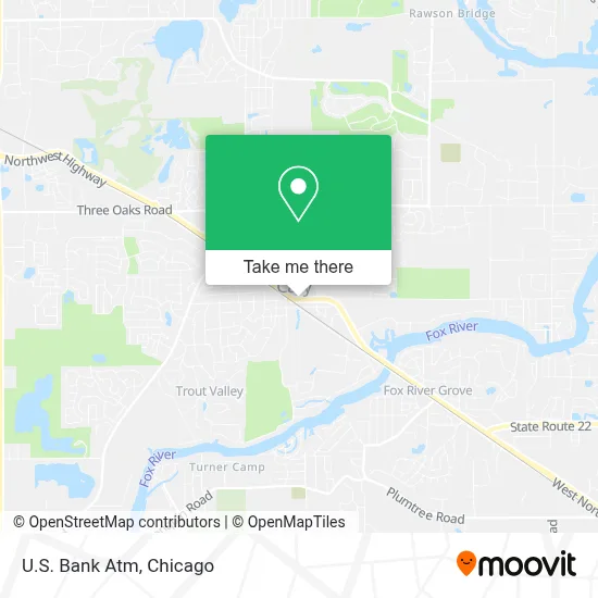 U.S. Bank Atm map