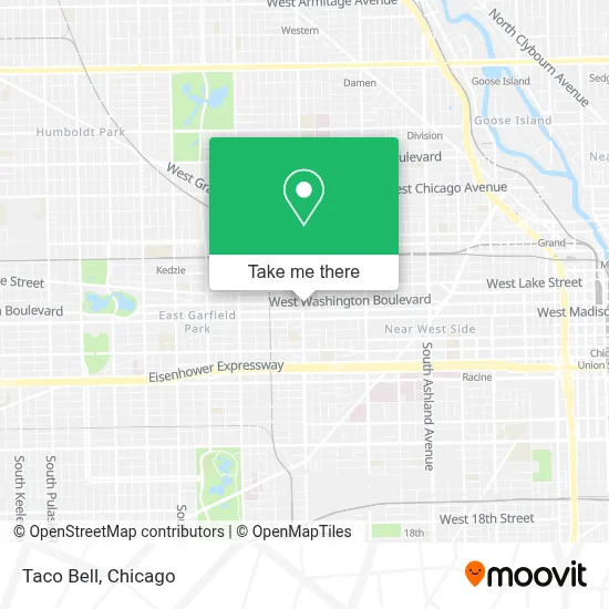 Taco Bell map