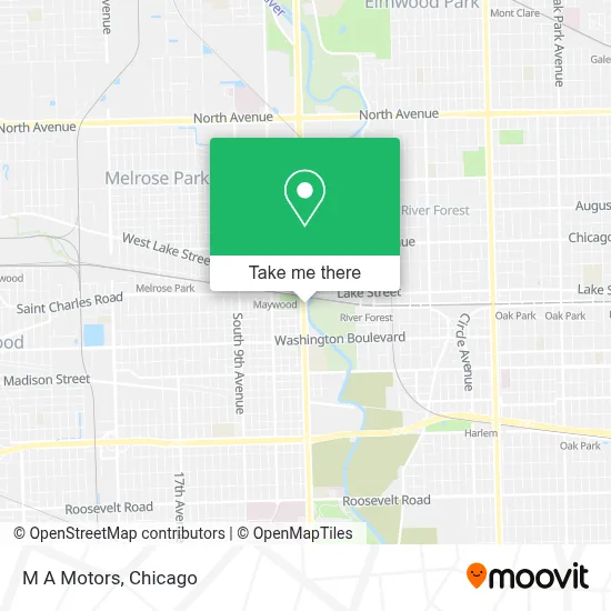 M A Motors map