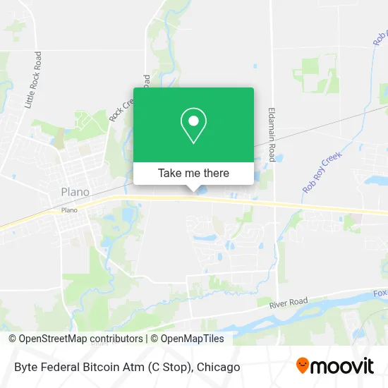 Byte Federal Bitcoin Atm (C Stop) map