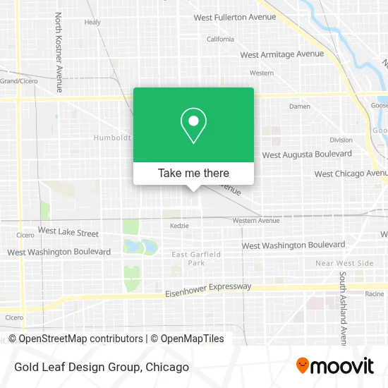 Gold Leaf Design Group map