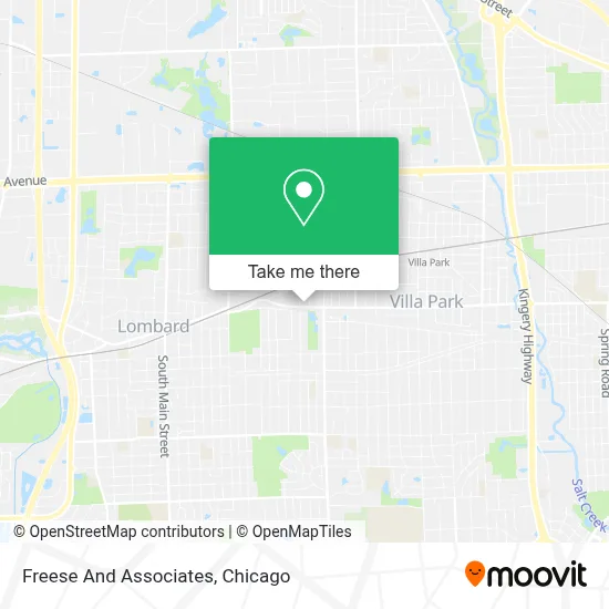 Freese And Associates map