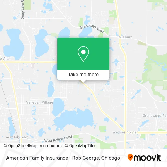 American Family Insurance - Rob George map