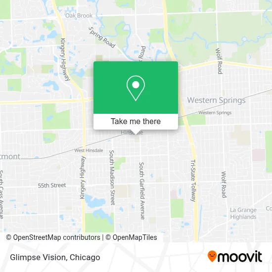 Glimpse Vision map