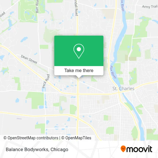 Balance Bodyworks map