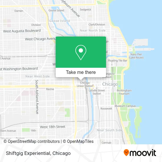 Shiftgig Experiential map
