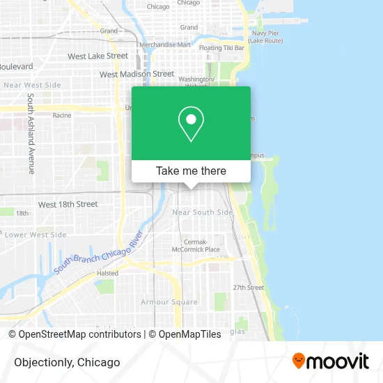 Objectionly map