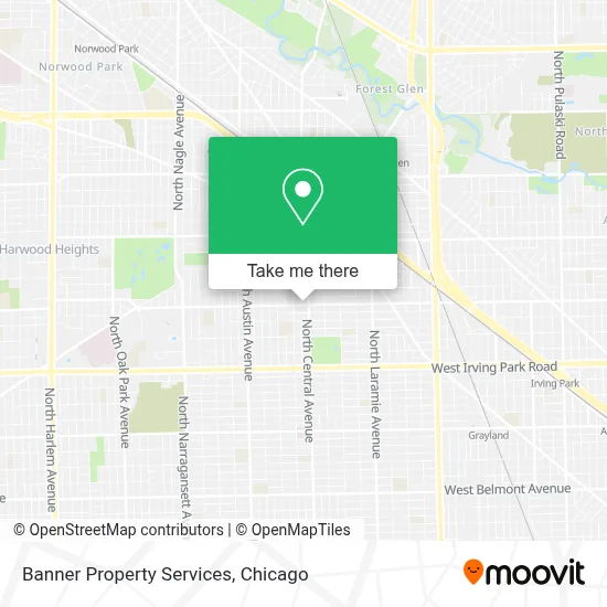 Banner Property Services map