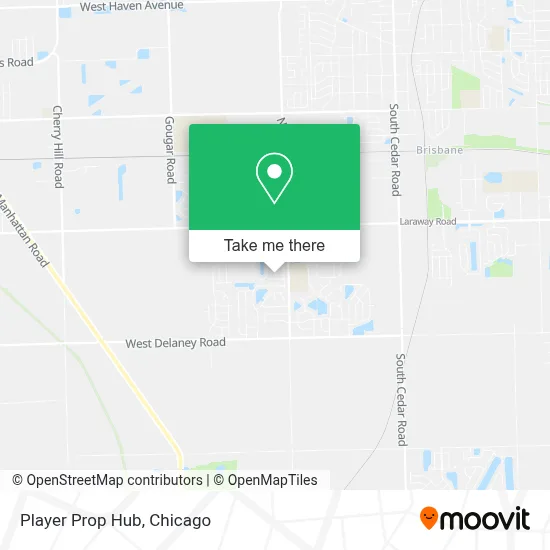 Player Prop Hub map