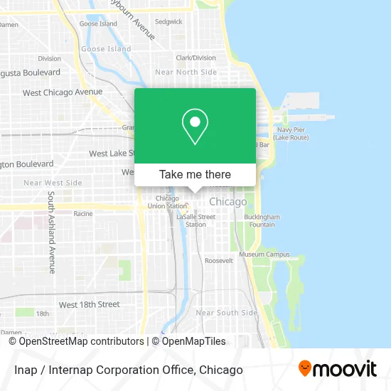 Inap / Internap Corporation Office map
