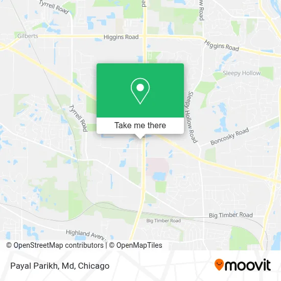 Payal Parikh, Md map