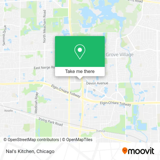 Nal's Kitchen map