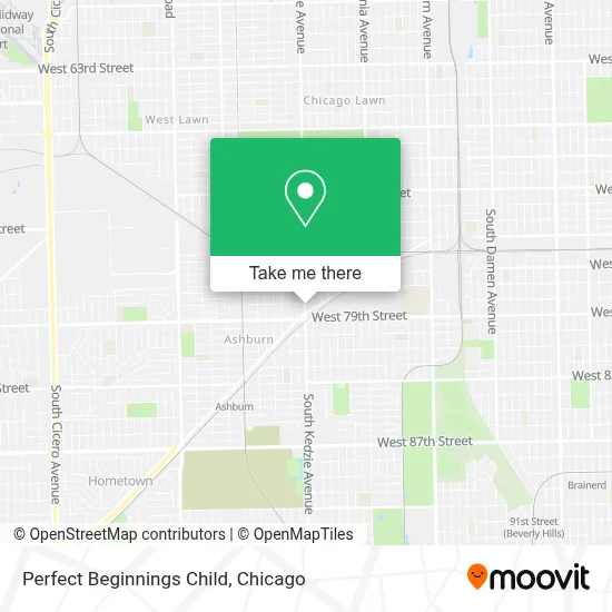 Perfect Beginnings Child map