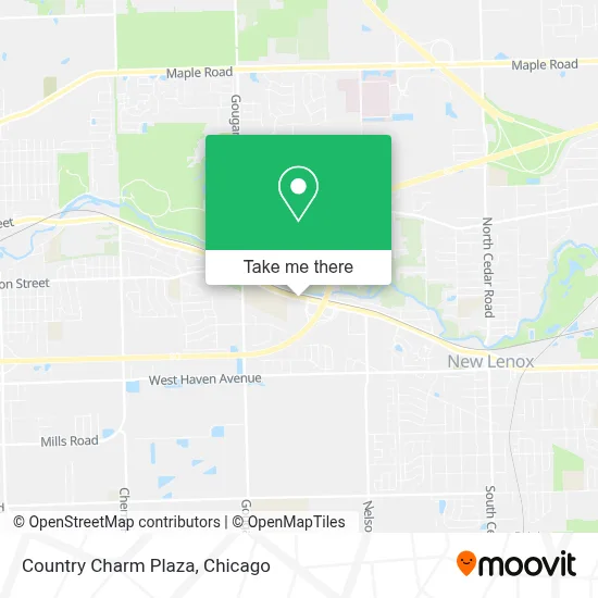 Country Charm Plaza map