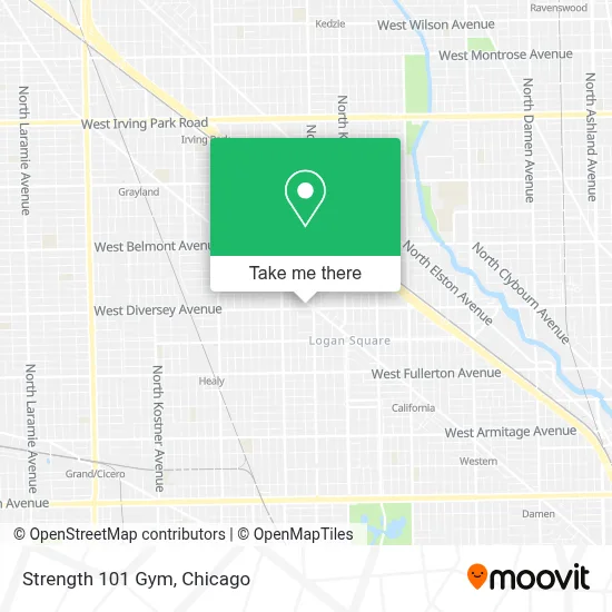 Strength 101 Gym map