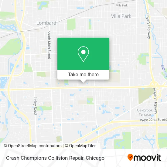 Crash Champions Collision Repair map