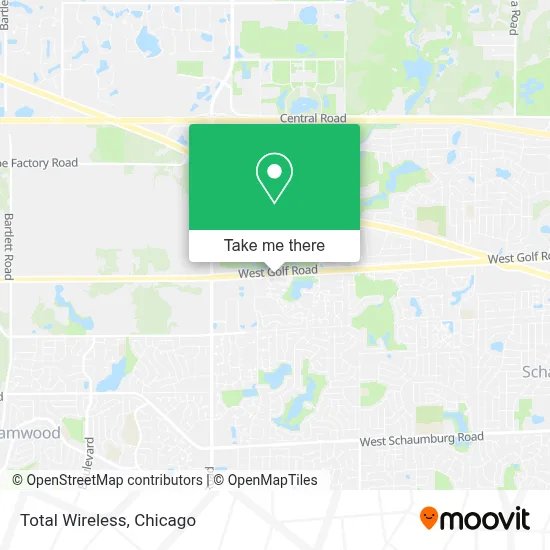 Total Wireless map