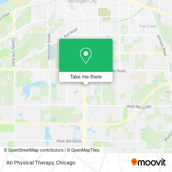 Ati Physical Therapy map
