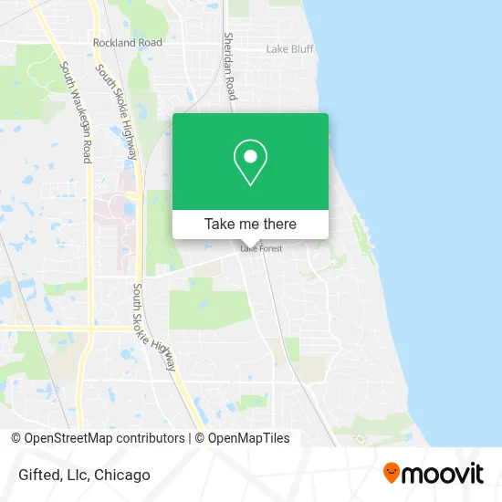 Gifted, Llc map