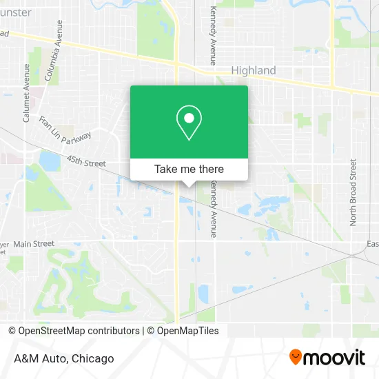 A&M Auto map