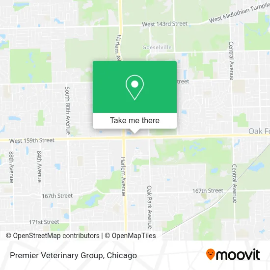 Premier Veterinary Group map
