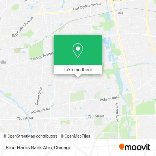 Bmo Harris Bank Atm map
